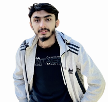 Ahsan Shah, Front-End Developer at Hyper Badge